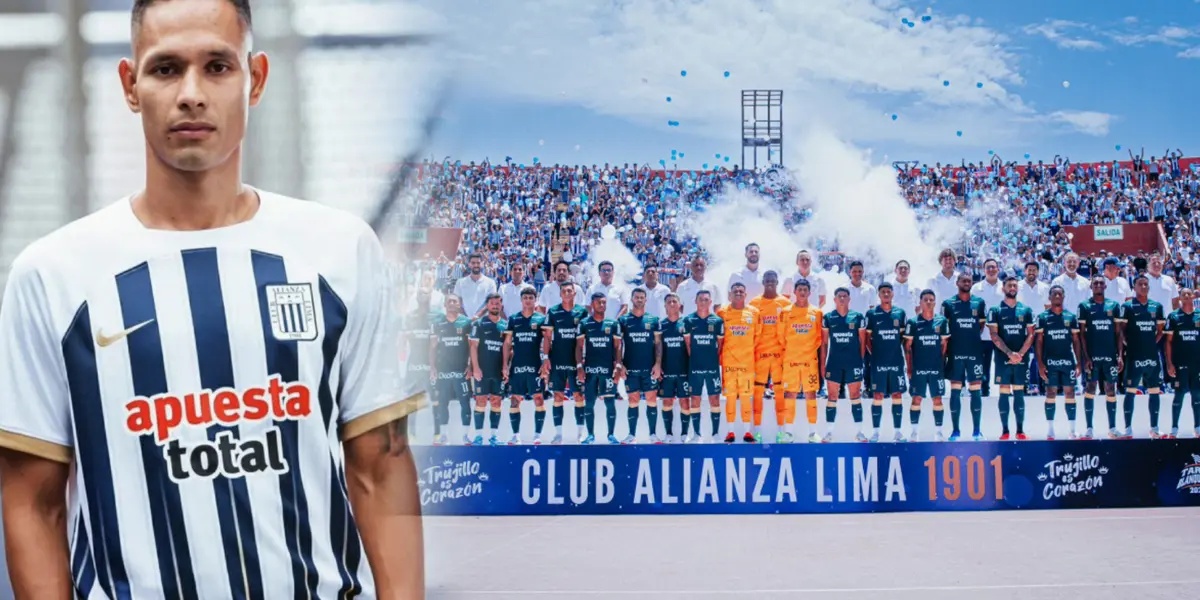 Renzo Garcés ingresó en los descuentos en la victoria de Alianza Lima