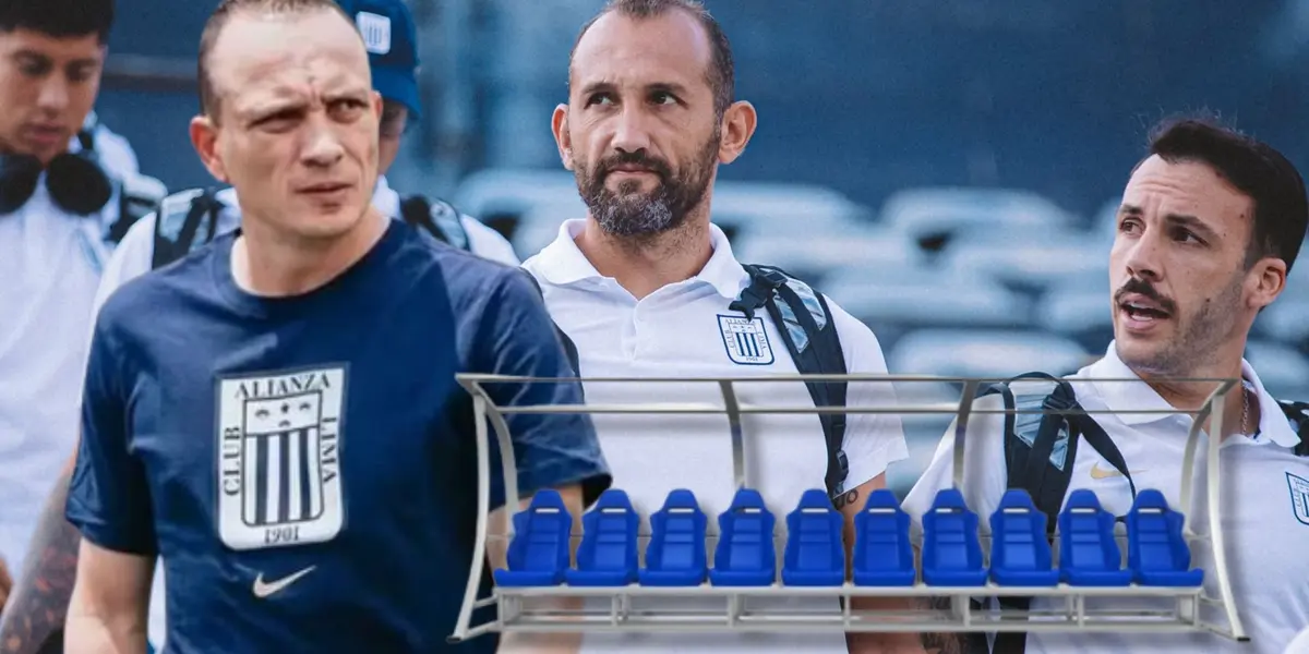 Restrepo viendo las opciones que tiene en Alianza Lima