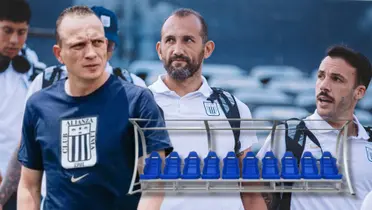 Restrepo viendo las opciones que tiene en Alianza Lima