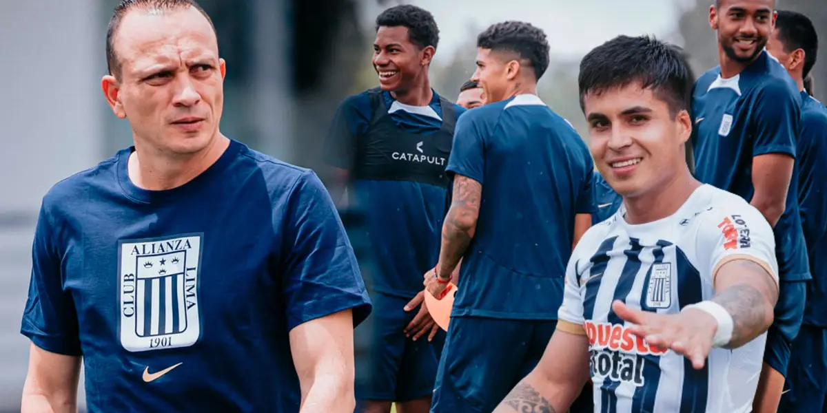 Ricardo Lagos era titular en Alianza Lima por decisión de Alejandro Restrepo