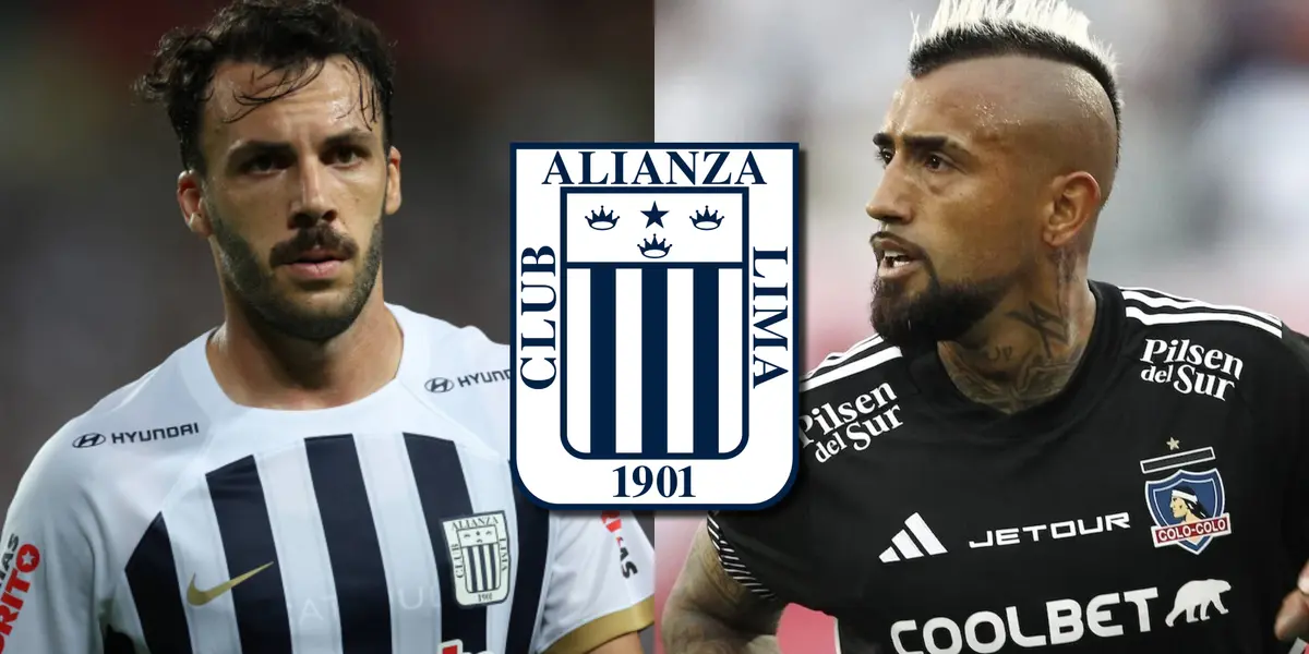 Sebastián Rodríguez de Alianza Lima y Arturo Vidal de Colo Colo