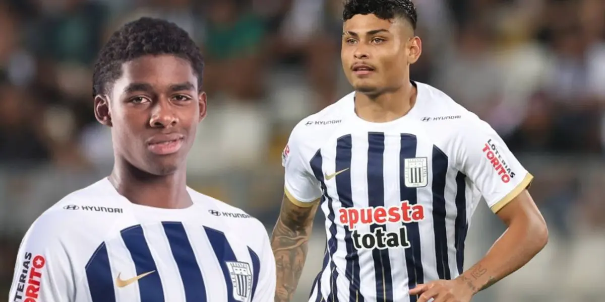 Víctor Guzmán y Jeriel De Santis como jugadores de Alianza Lima. (Foto: Alianza Lima)
