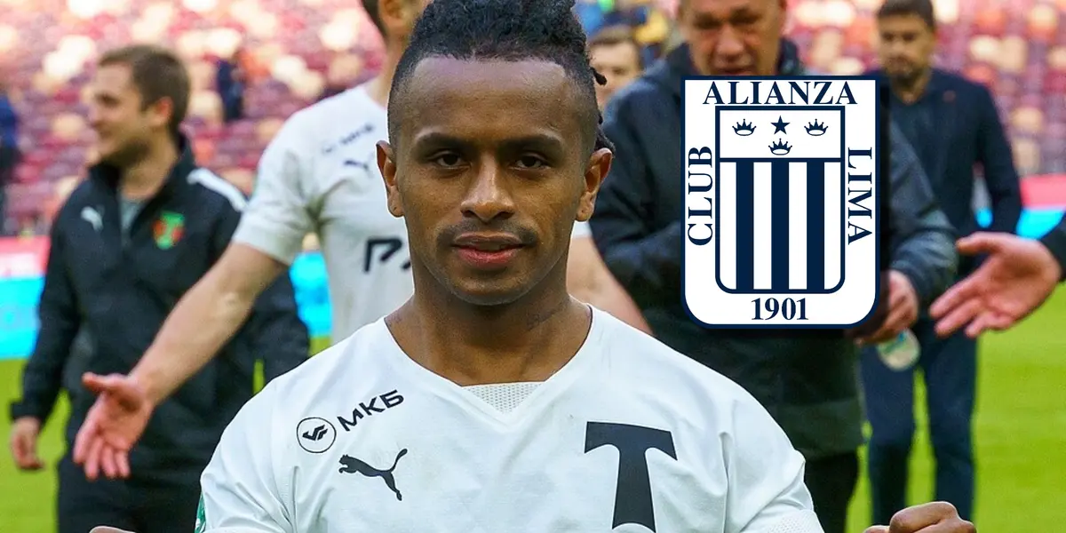 Yordy Reyna está jugando en la segunda división de Rusia