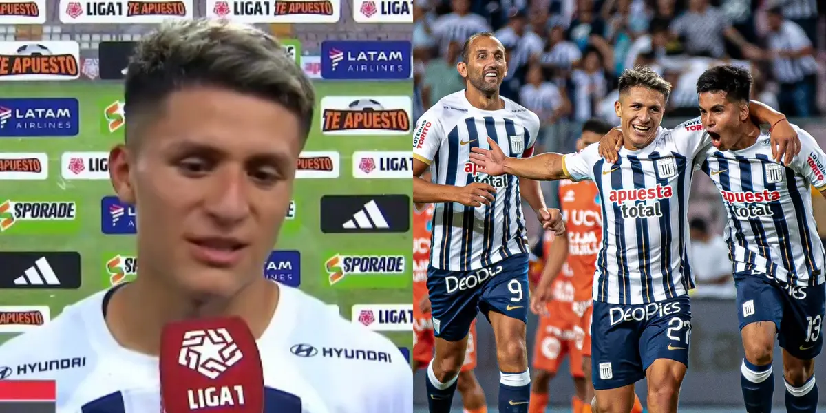 Catriel Cabellos anotó su primer gol como profesional